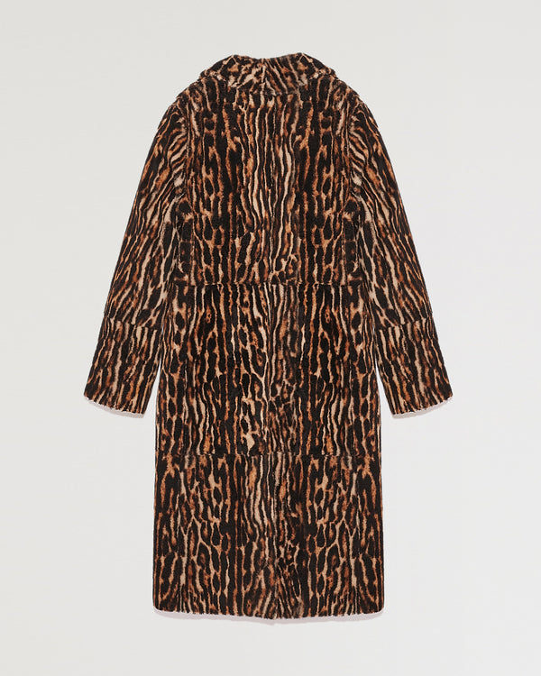 Long coat in lambskin-Yves Salomon-Winter sale & boxing day