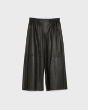 Culottes in fine lambskin leather