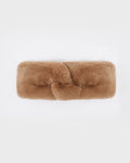 Rex rabbit fur headband