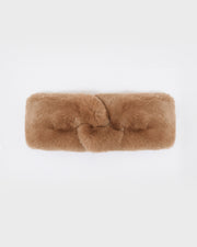 Rex rabbit fur headband