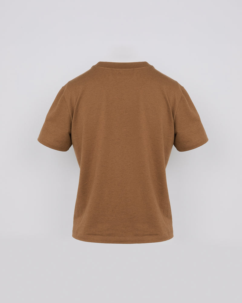 Cotton-cashmere jersey T-shirt