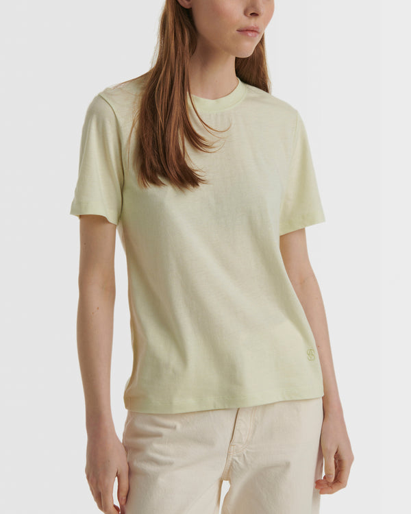 Cotton-cashmere jersey T-shirt