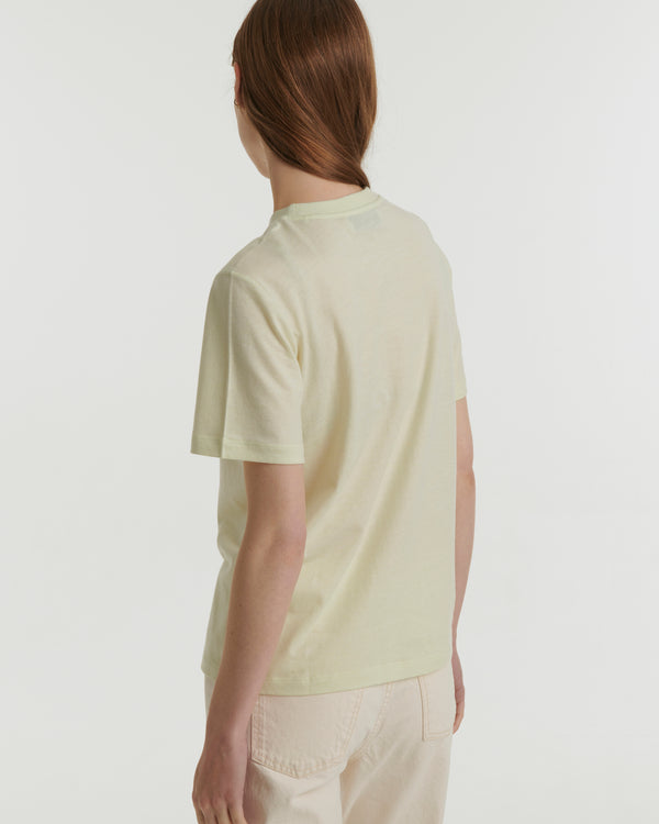 Cotton-cashmere jersey T-shirt