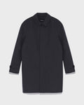 Technical cold wool Mac coat