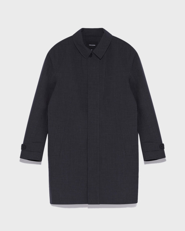 Technical cold wool Mac coat-Yves Salomon-Winter sale & boxing day