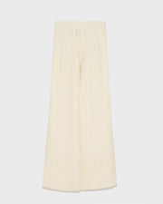 Merino knit wide leg trousers