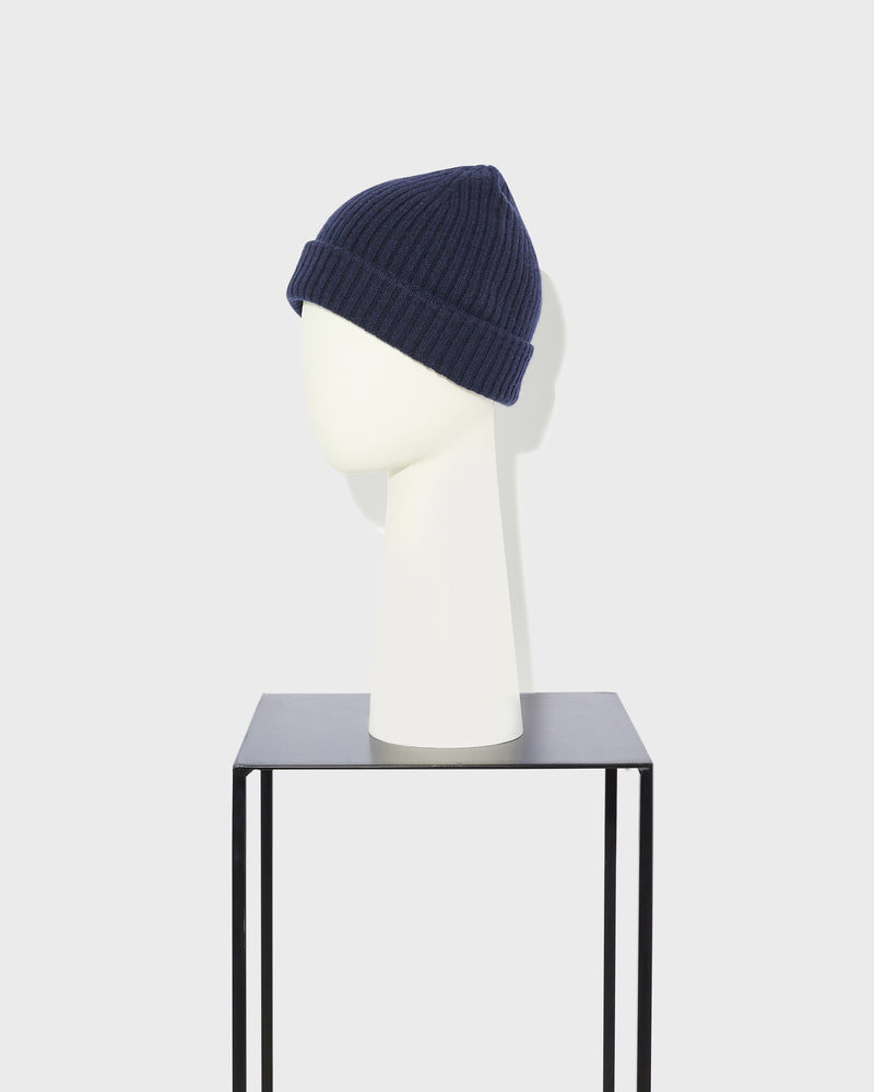 Wool-Cashmere Knit Beanie