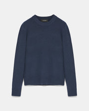 Wool-cashmere knit crew neck jumper