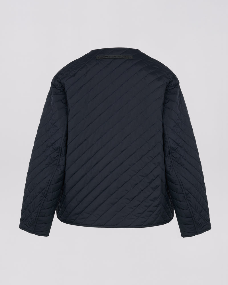 Padded jacket with pockets