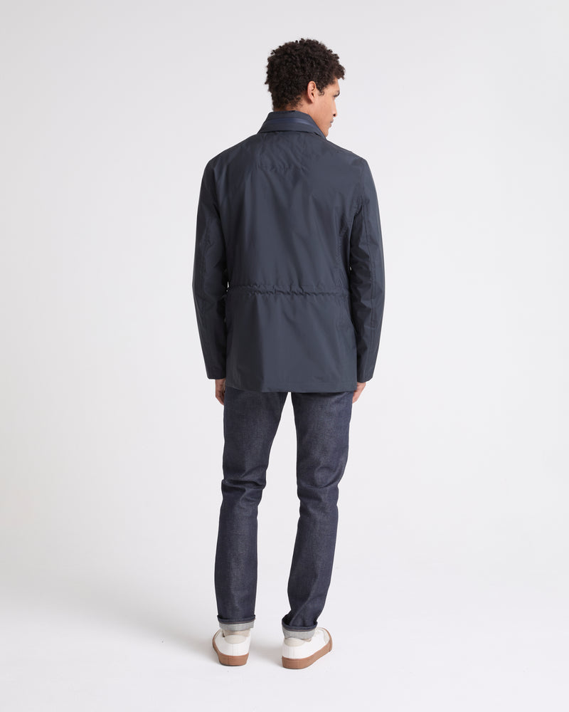 Technical fabric overshirt