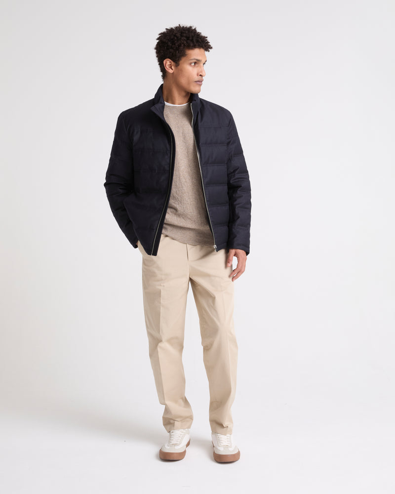 Loro Piana fabric down jacket