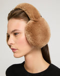 Rex rabbit fur earmuffs