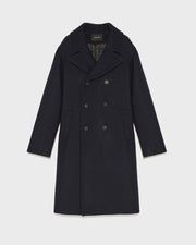 Woollen fabric coat