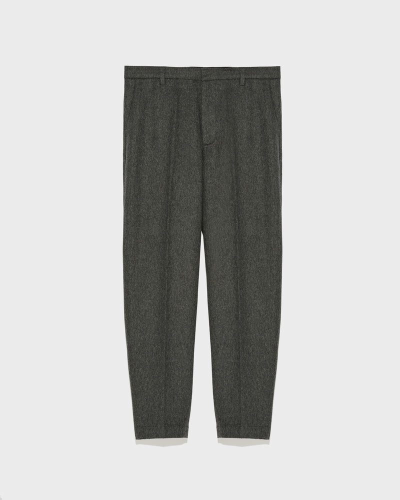 Wool chino trousers-Yves Salomon-Winter sale & boxing day