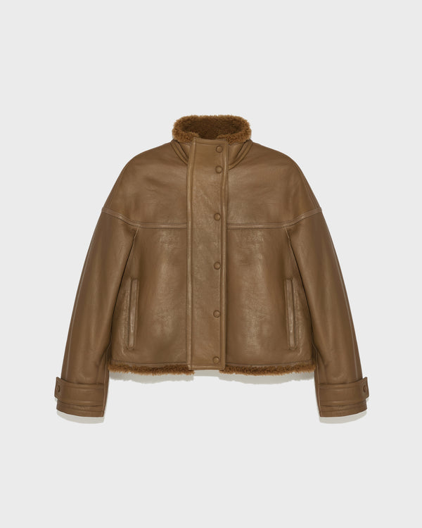 Gonfio merino cropped jacket-Yves Salomon-Winter sale & boxing day