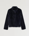 Short mink fur jacket